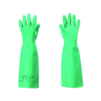 アンセル ヘルスケア ジャパン 耐溶剤作業手袋 アルファテック ソルベックス厚手ロング 37-185 XL グリーンXL0.5645.726.4 FC535EP-1497691