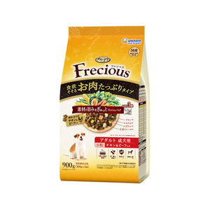 ユニ・チャーム グラン・デリ Frecious アダルト成犬用 食欲そそるお肉たっぷりタイプ チキン&ビーフ入り 900g FCJ097J-イメージ1