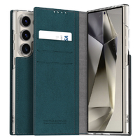 araree Galaxy S24 Ultra用手帳型ケース アッシュブルー AR26679S24U