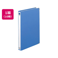 コクヨ スプリングファイル(樹脂含浸紙貼) A4タテ 青 10冊 1箱(10冊) F835955-ﾌ-130NB