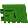 ミヅシマ工業 クロスラインマットエース コーナー 緑 FC043HX-4453387