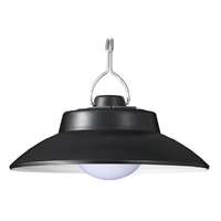 ヤザワ LED吊り下げライト昼白色ソｰラｰ付 ブラック LA4S1204SPBK