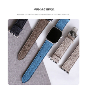 ABBI SIGNATURE Apple Watch用シュランケンカーフバンド(49/46/45/44/42mm) エトープ ABS27679AW-イメージ11
