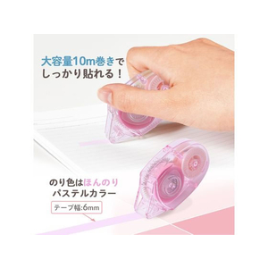 プラス Pasty テープのり 使切り ピンク FC369PA-54454/TG-1511-P-イメージ4