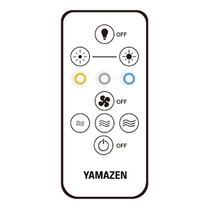 YAMAZEN ファン付きLEDミニライト FFLC-60VE-イメージ2