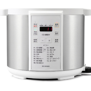 アイリスオーヤマ 電気圧力鍋 ホワイト PCEMA6W-イメージ3