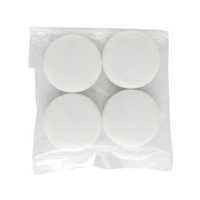 ミツヤ カラーマグネット 30mm 白 4個入×100 FC12815-CM30-4P-WH