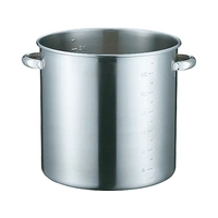 本間製作所 KO19-0 IH寸胴鍋 (目盛なし) 蓋無 50cm 500mm490mm90L FCK7899-057110050