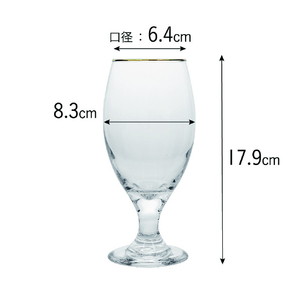 藤栄 ティアドロップビア金巻(436ml) LIBBEY TEARDROP BEER LB501ﾃｲｱﾄﾞﾛﾂﾌﾟﾋﾞｱｷﾝﾏｷ-イメージ9