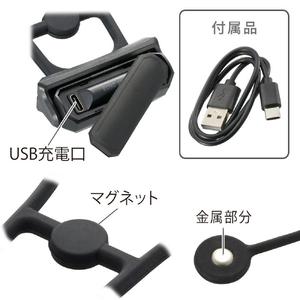 オーム電機 充電式ウォーキングライト LH-NC35A7-イメージ4