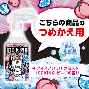 白元アース アイスノン シャツミスト ICE KING ピーチの香り 詰替え FC619TF-イメージ2