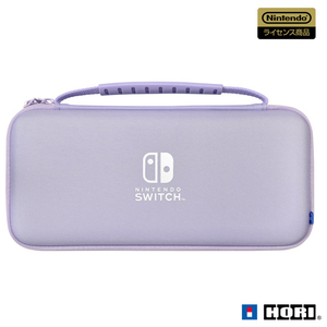 HORI スリムハードポーチ プラス for Nintendo Switch カシスパープル NSW828-イメージ1