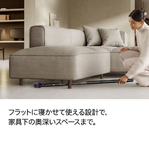 ダイソン コードレススティッククリーナー Dyson Pencilvac Fluffy マットブラック SV50FF-イメージ5