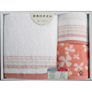 林 泉州・今治 日本のタオルギフト 薄紅PINK ｾﾝｼﾕｳｲﾏﾊﾞﾘGI253602-イメージ1