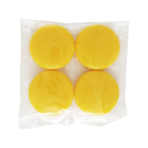 ミツヤ カラーマグネット 30mm 黄 4個入×100 FC12816-CM30-4P-YL-イメージ1