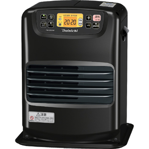 ダイニチ 2.5kW 3.5Lタンク 石油ファンヒーター ダイニチブルーヒーター チャコールブラック FW-2526NE-K-イメージ1