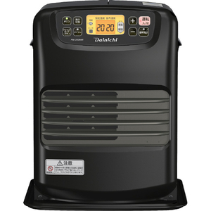 ダイニチ 2.5kW 3.5Lタンク 石油ファンヒーター ダイニチブルーヒーター チャコールブラック FW-2526NE-K-イメージ11