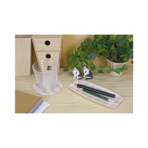 橋本達之助工芸 おしぼり入れ ミルキーチェック ピンク ｵｼﾎﾞﾘｲﾚﾐﾙｷﾁｴﾂｸﾋﾟﾝｸ-イメージ3