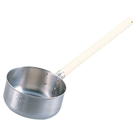 IKD18-8抗菌水杓子 (目盛付) 16cm 16cm直径160×高さ75mm柄345mm FCL4500-032336016