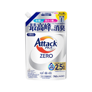 KAO アタックZERO 詰替 760g FCF704V-イメージ1