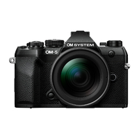 OM SYSTEM デジタル一眼カメラ・12-45mm F4．0 PROレンズキット OM-5 Mark II ブラック OM-5MARKII12-45MMKITBLK