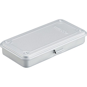 トラスコ中山 トランク型工具箱 203×109×35 シルバー FC645DP-2064698-イメージ1