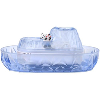 リバティーコーポレーション 流しそうめん器 波乗りパンダ ブルー FCE190W-LD-285