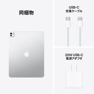 Apple 13インチiPad Pro Wi-Fiモデル 2TB(標準ガラス搭載) 13インチiPad Pro Wi-Fiモデル シルバー MDYU4J/A-イメージ9