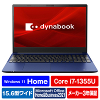 Dynabook ノートパソコン e angle select プレシャスブルー P3C7XLEE