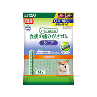 ライオン PETKISS 食後歯ガム シニア小型犬 14本 FC66489