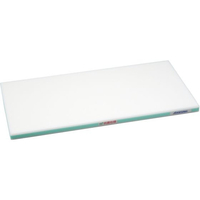 長谷川化学工業 抗菌かるがるまな板 SDK 410×230×20 白緑線 FC809LU-7273913