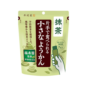 井村屋 片手で食べられる小さなようかん 抹茶 7本 FCJ184F---イメージ1