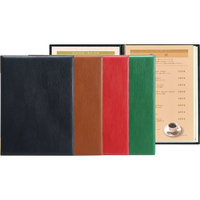 シンビ 洋風メニューブック MS-301 赤 FC526LH-3102090