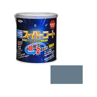 アサヒペン 水性スーパーコート 1.6L ブルーグレー FC416NS