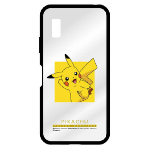 グルマンディーズ AQUOS wish3(SH-53D/SH-M25)用耐衝撃ケース IIIIFIT CLEAR ポケットモンスター ピカチュウ POKE-858A-イメージ1