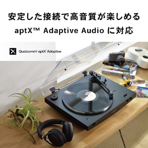 オーディオテクニカ ワイヤレスターンテーブル AT-LP3XBT BK-イメージ10
