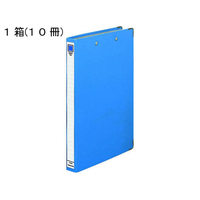 コクヨ ダブルファイル A4タテ とじ厚20mm 青 10冊 1箱(10冊) F835957-ﾌ-230NB
