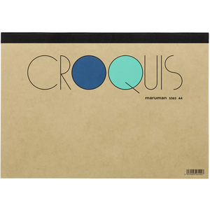 マルマン FCA6272-S262 クロッキーブック クロッキーパッド A4