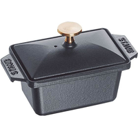 STAUB ストウブ 長角ミニテリーヌ 黒 40509-571 15cm FC567LZ-8878500