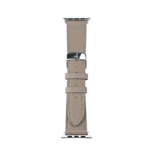 ABBI SIGNATURE Apple Watch用シュランケンカーフバンド(49/46/45/44/42mm) グレージュ ABS27681AW-イメージ1