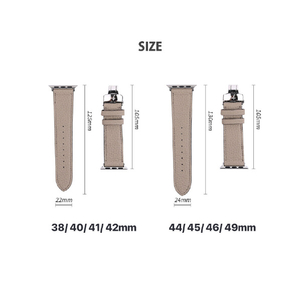 ABBI SIGNATURE Apple Watch用シュランケンカーフバンド(49/46/45/44/42mm) グレージュ ABS27681AW-イメージ15