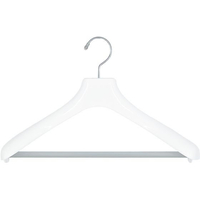 シンコハンガー モノクローゼット フォーマルハンガー ホワイト FC703MR