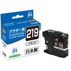 ジット ブラザー LC219BK ブラック リサイクルインク FCD945P-JIT-B219B-イメージ1