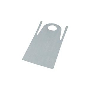 トラスコ中山 TRUSCO　PE使い捨てエプロン50枚入　サイズフリー　ブルー TAPE-B-イメージ1