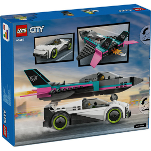 レゴジャパン LEGO シティ 60489 ジェット機とスポーツカーのスピード対決 60489ｼﾞｴﾂﾄｷﾄｽﾎﾟ-ﾂｶ-ﾀｲｹﾂ-イメージ4