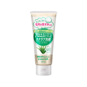 ウテナ エブリッシュ スクラブ洗顔 アロエ 135g F823133-イメージ1