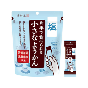 井村屋 片手で食べられる小さなようかん 塩 7本 FCJ185F---イメージ1