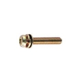 トラスコ中山 TRUSCO　ナベ頭組込ネジ　クロメートP－4　サイズM3X10　165本入 B51-0310