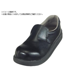 日進工具 日進/耐滑樹脂先芯入り厨房シューズ V5100 黒 22.0cm FCD129E-1248241-イメージ1