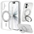 ラスタバナナ iPhone17用 ZEROSAFE クリア＊シルバー 9698IP5AZSCLSV-イメージ1